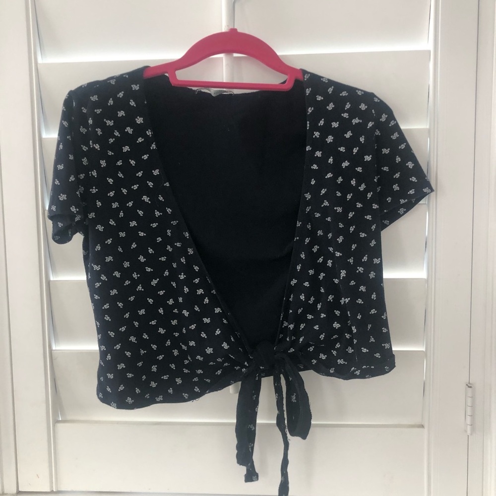 Brandt Melville Wrap Top